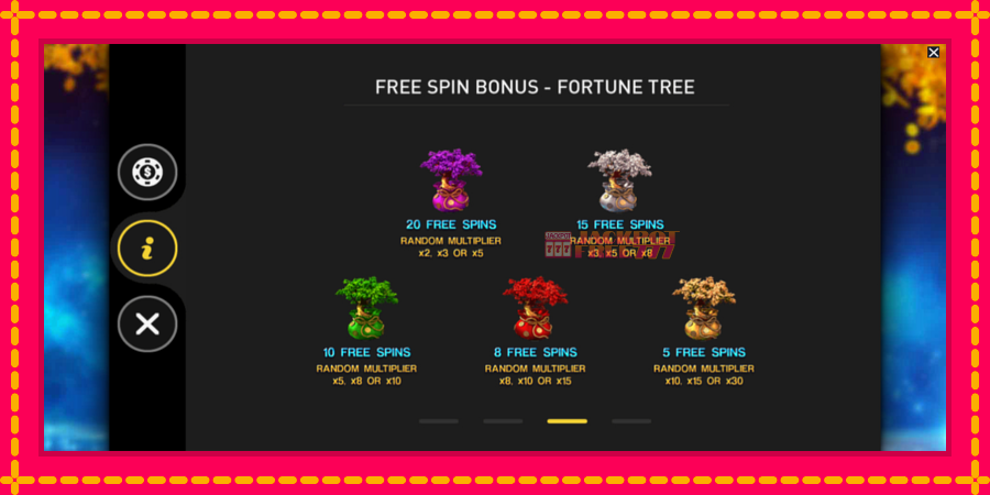 Fortune Tree автомат со уникатна механика, слика 6