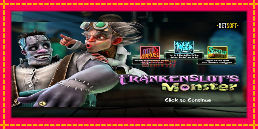 Frankenslots Monster автомат со уникатна механика, слика 1