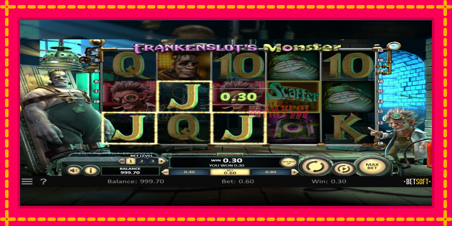 Frankenslots Monster автомат со уникатна механика, слика 2