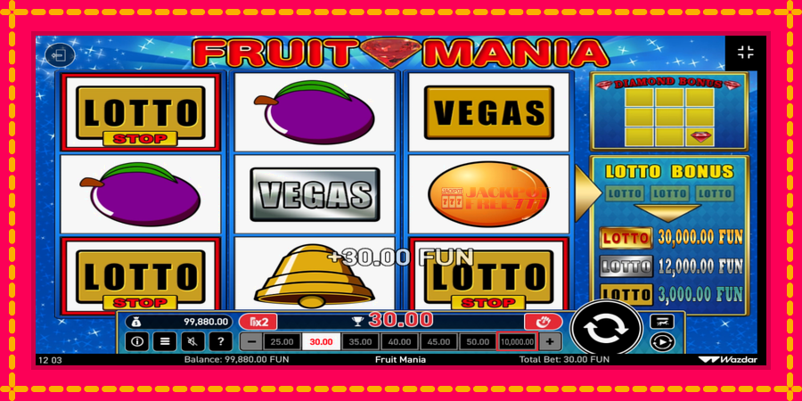 Fruit Mania автомат со уникатна механика, слика 2