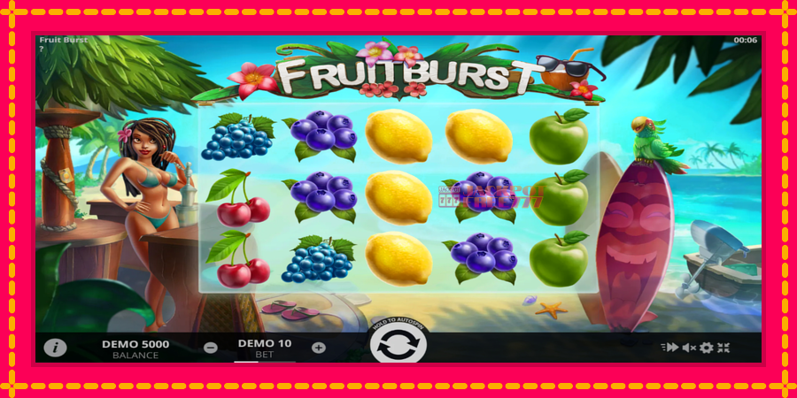 Fruitburst автомат со уникатна механика, слика 1