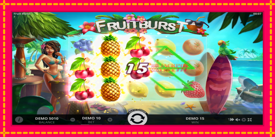 Fruitburst автомат со уникатна механика, слика 2