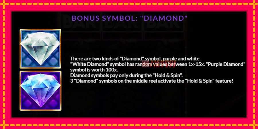 Fruity Diamonds автомат со уникатна механика, слика 5