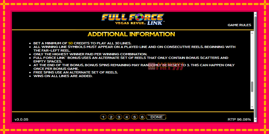 Full Force Vegas Revue автомат со уникатна механика, слика 4