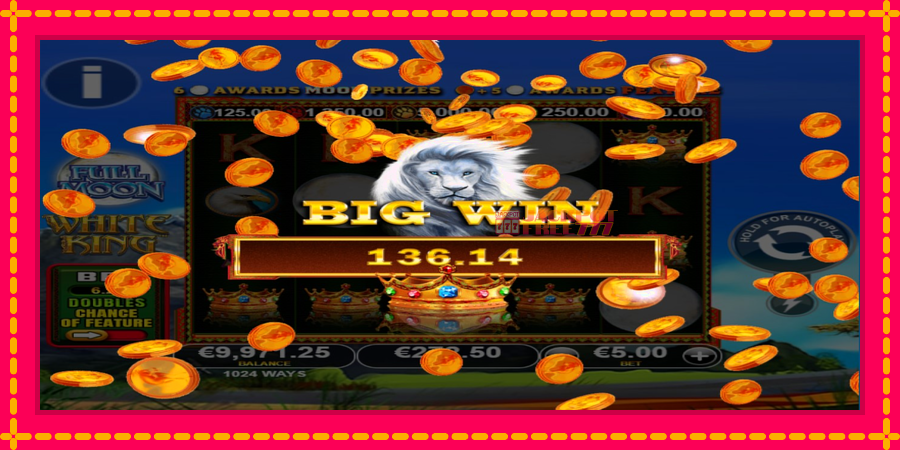 Full Moon: White King PowerPlay Jackpot автомат со уникатна механика, слика 4