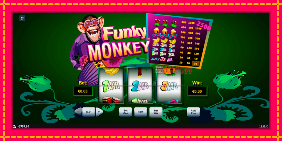 Funky Monkey автомат со уникатна механика, слика 2