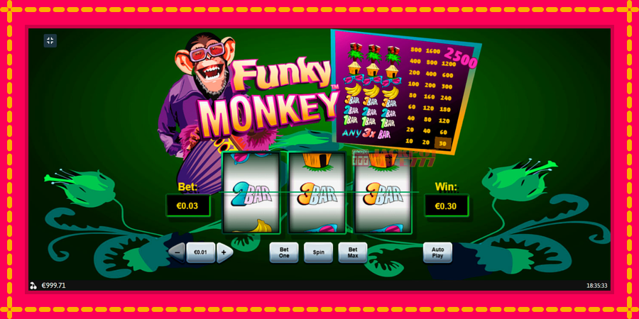 Funky Monkey автомат со уникатна механика, слика 3