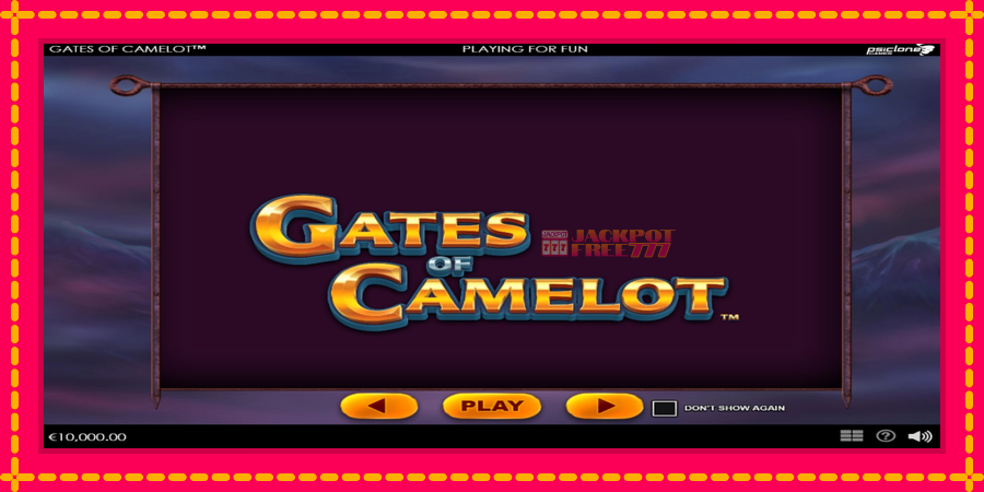 Gates of Camelot автомат со уникатна механика, слика 1