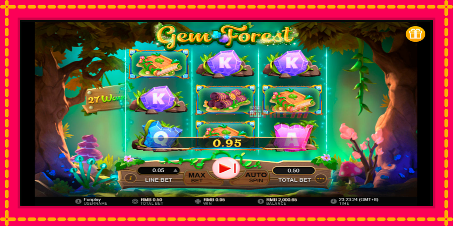 Gem Forest автомат со уникатна механика, слика 3