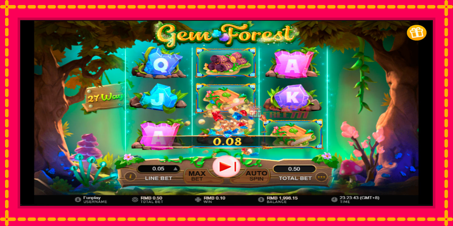 Gem Forest автомат со уникатна механика, слика 4