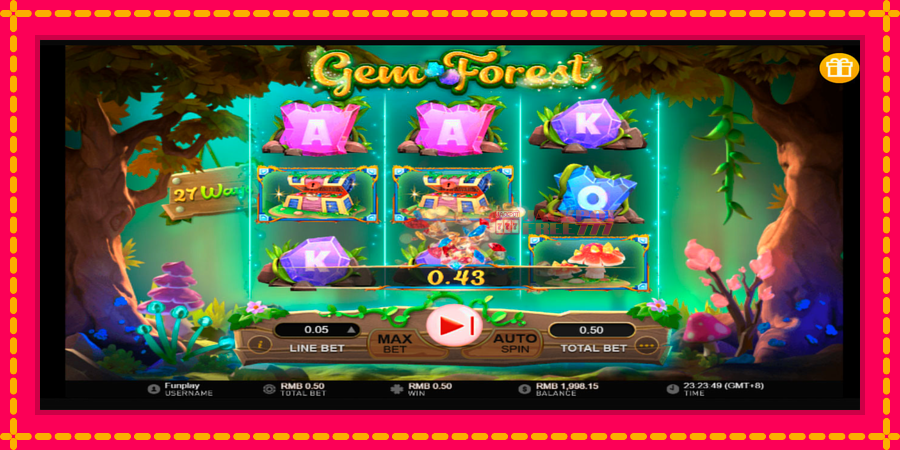 Gem Forest автомат со уникатна механика, слика 5