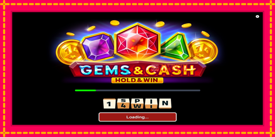 Gems & Cash автомат со уникатна механика, слика 1