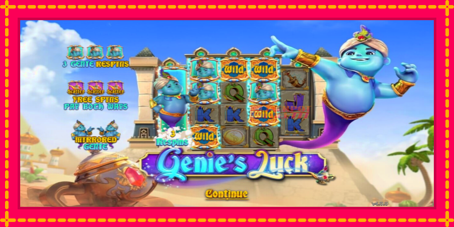 Genie’s Luck автомат со уникатна механика, слика 1