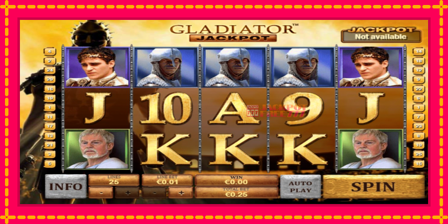 Gladiator Jackpot автомат со уникатна механика, слика 1