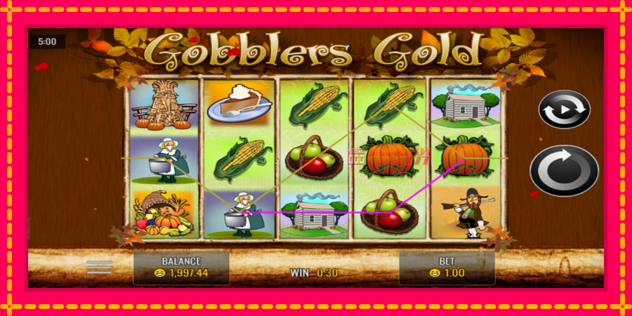 Gobblers Gold автомат со уникатна механика, слика 2