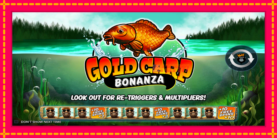 Gold Carp Bonanza автомат со уникатна механика, слика 1