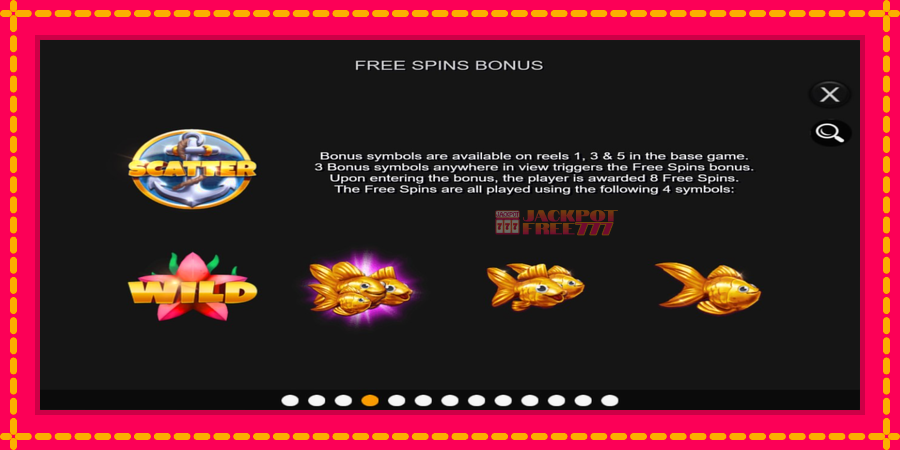 Gold Fishy Free Spins автомат со уникатна механика, слика 5