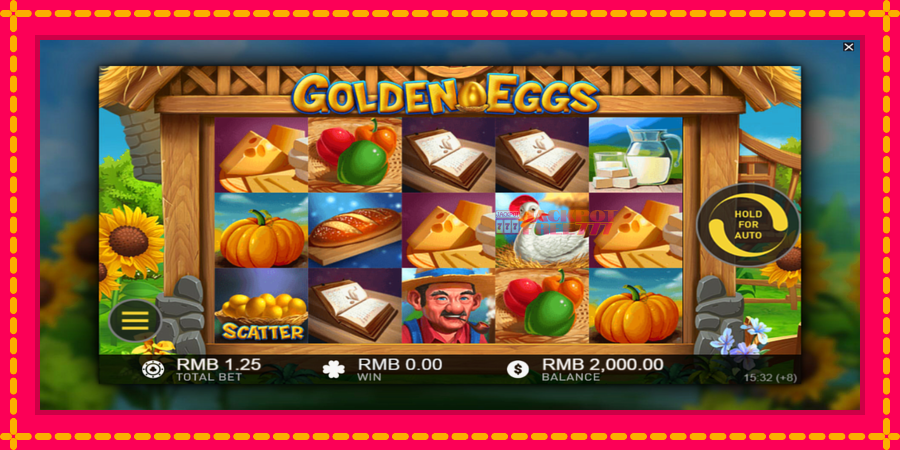 Golden Eggs автомат со уникатна механика, слика 2