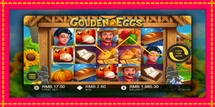 Golden Eggs автомат со уникатна механика, слика 3