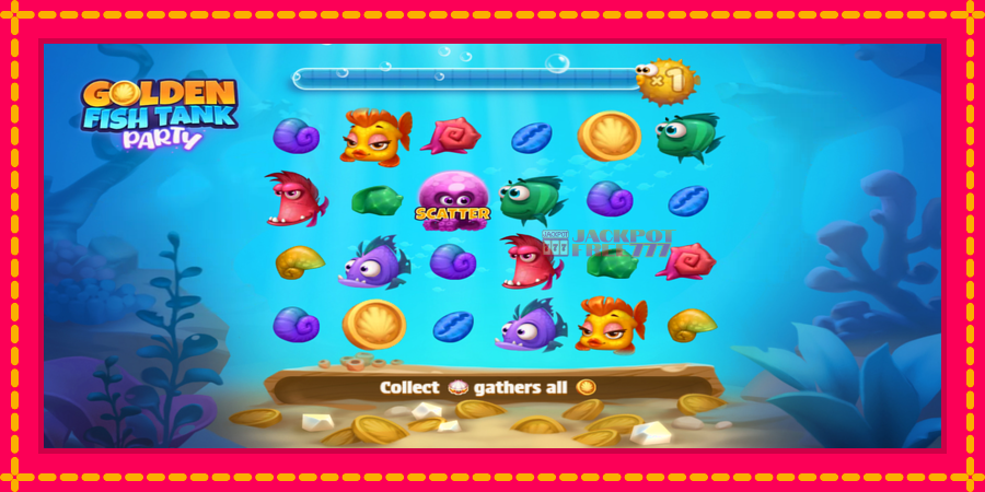 Golden Fish Tank Party автомат со уникатна механика, слика 2