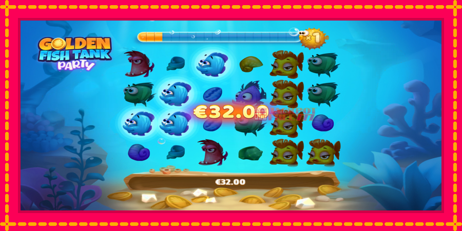 Golden Fish Tank Party автомат со уникатна механика, слика 4