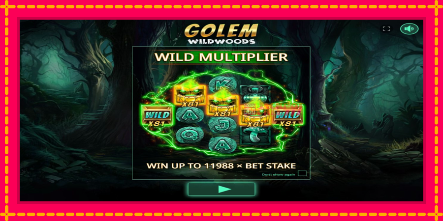 Golem Wildwoods автомат со уникатна механика, слика 1