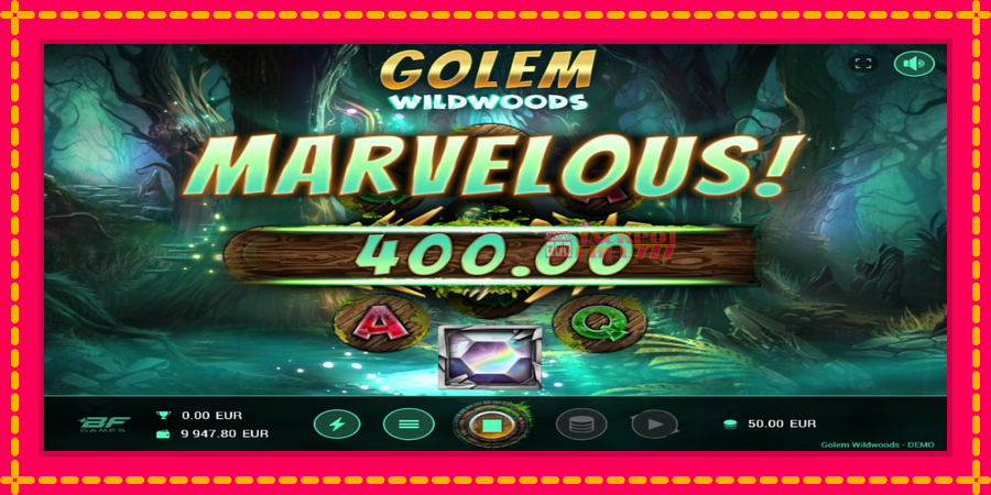 Golem Wildwoods автомат со уникатна механика, слика 3