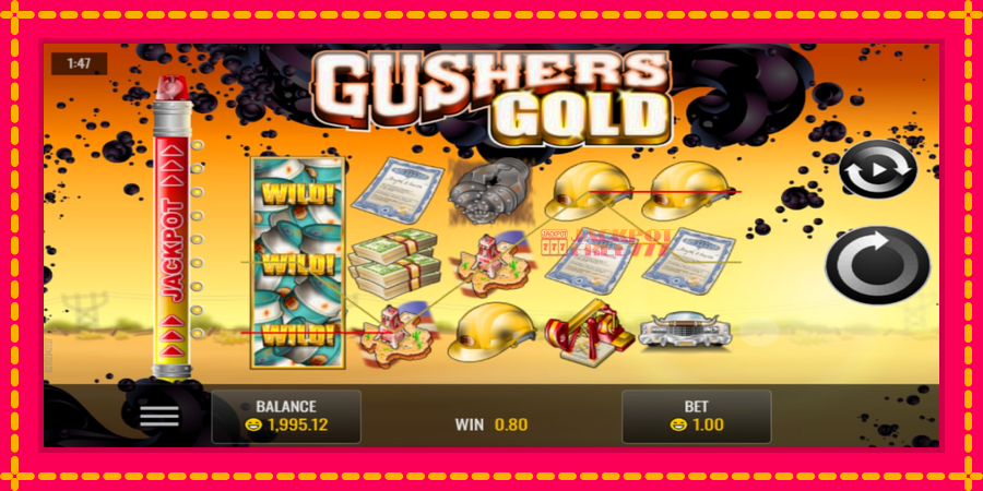 Gushers Gold автомат со уникатна механика, слика 2