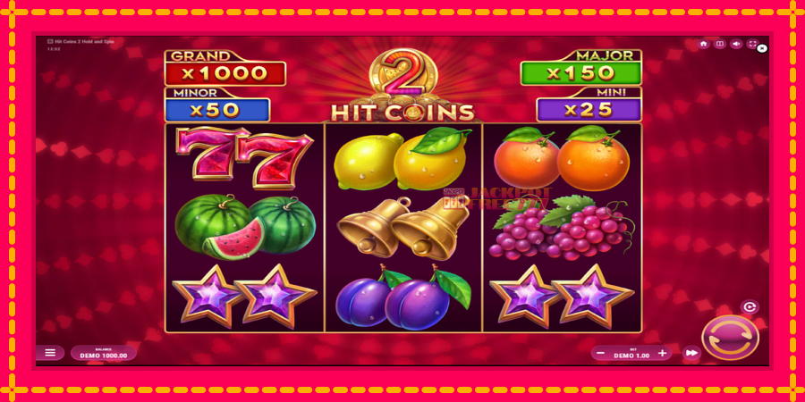 Hit Coins 2 Hold and Spin автомат со уникатна механика, слика 2