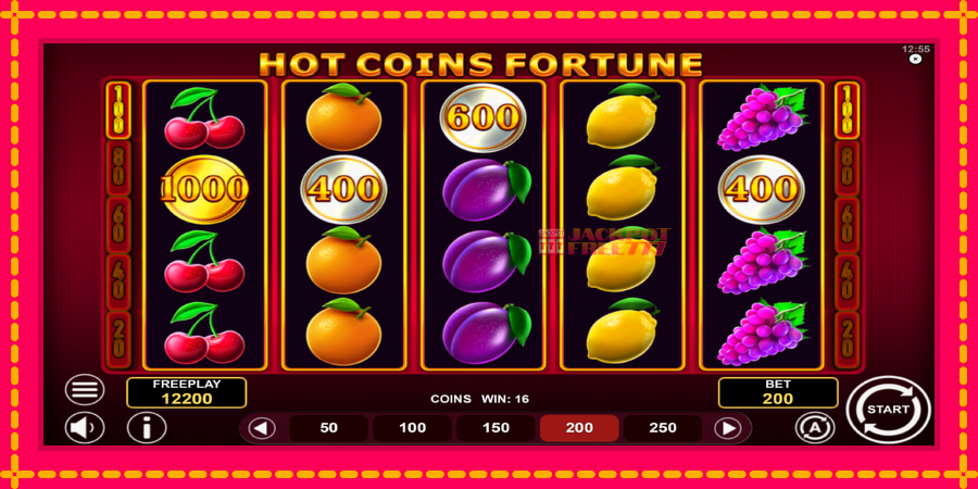 Hot Coins Fortune автомат со уникатна механика, слика 2