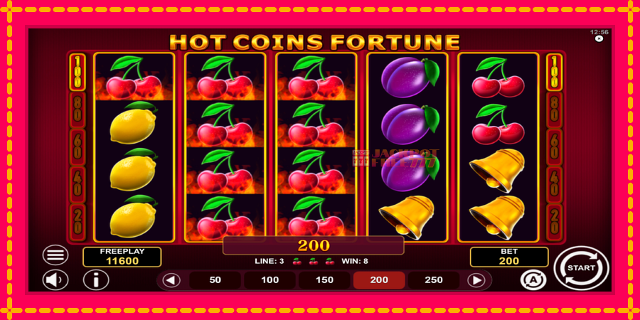 Hot Coins Fortune автомат со уникатна механика, слика 3