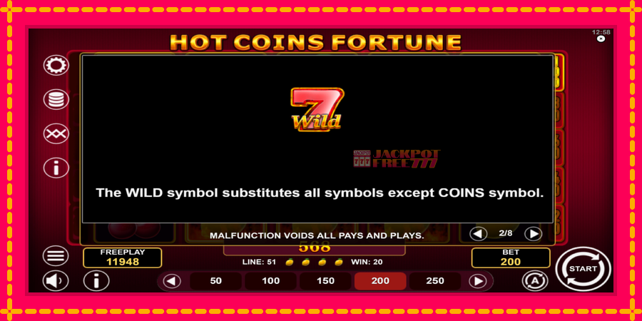 Hot Coins Fortune автомат со уникатна механика, слика 6