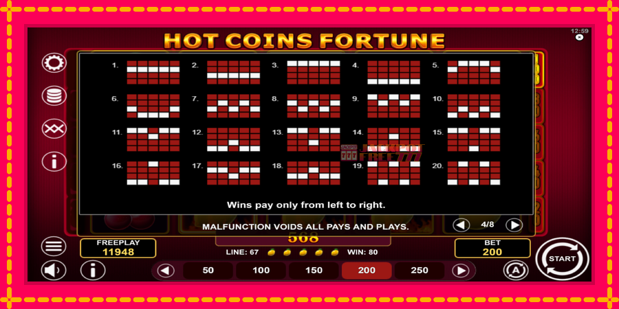 Hot Coins Fortune автомат со уникатна механика, слика 7