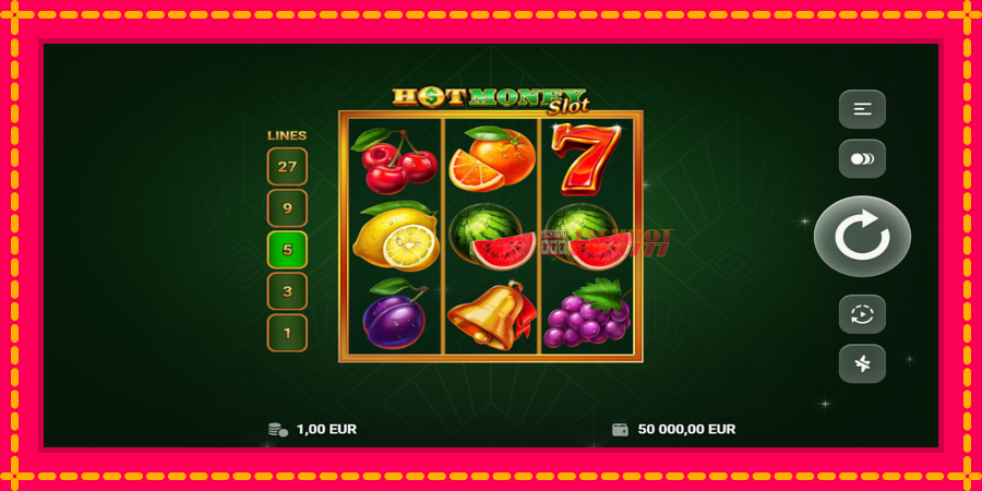 Hot Money Slot автомат со уникатна механика, слика 2