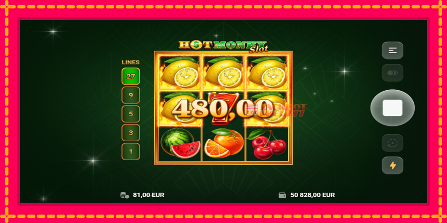 Hot Money Slot автомат со уникатна механика, слика 5