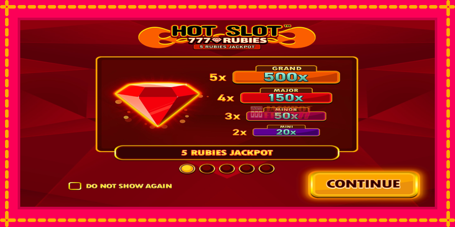 Hot Slot 777 Rubies Extremely Light автомат со уникатна механика, слика 1