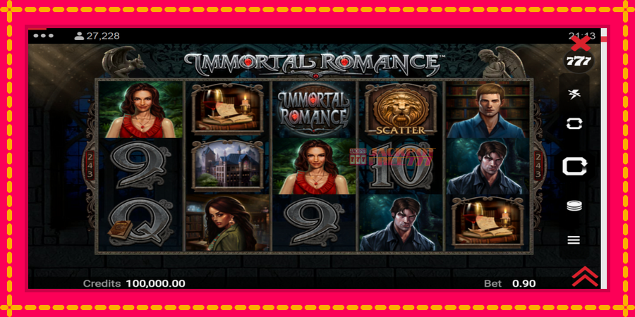 Immortal Romance автомат со уникатна механика, слика 2