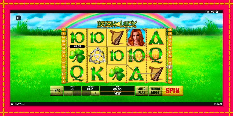 Irish Luck автомат со уникатна механика, слика 2