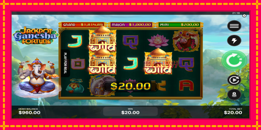 Jackpot Ganesha Fortune автомат со уникатна механика, слика 4