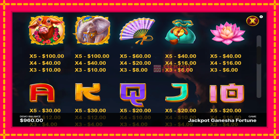 Jackpot Ganesha Fortune автомат со уникатна механика, слика 6