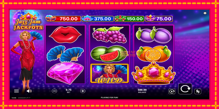 Jazz Jam Jackpots автомат со уникатна механика, слика 2