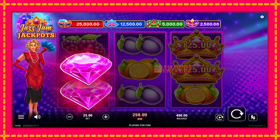 Jazz Jam Jackpots автомат со уникатна механика, слика 4