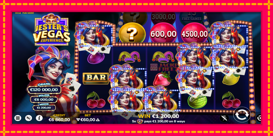 Jesters Vegas Experience автомат со уникатна механика, слика 4