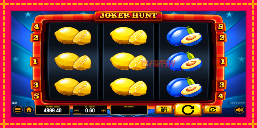 Joker Hunt автомат со уникатна механика, слика 2