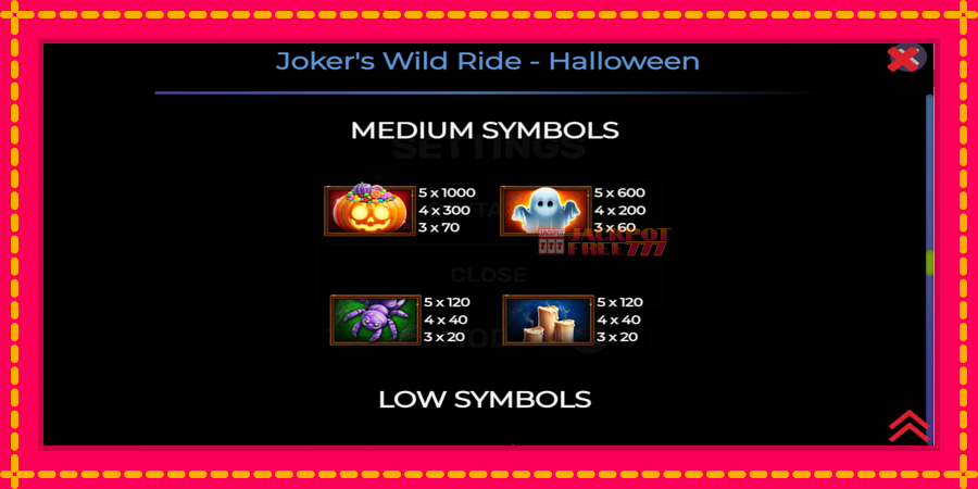 Jokers Wild Ride Halloween автомат со уникатна механика, слика 5