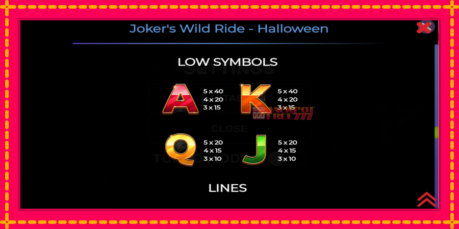 Jokers Wild Ride Halloween автомат со уникатна механика, слика 6