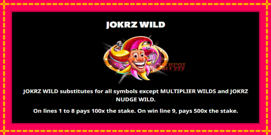 Jokrz Wild Jackpot автомат со уникатна механика, слика 5