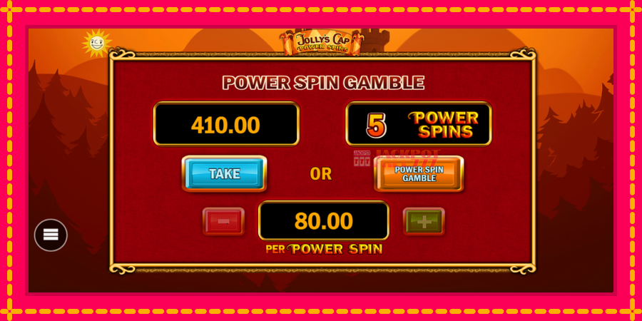 Jollys Cap Power Spins автомат со уникатна механика, слика 3