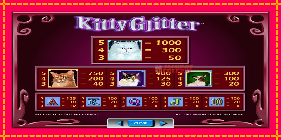 Kitty Glitter автомат со уникатна механика, слика 6