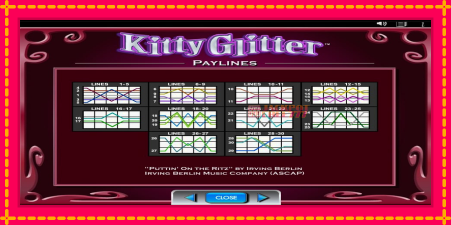 Kitty Glitter автомат со уникатна механика, слика 7